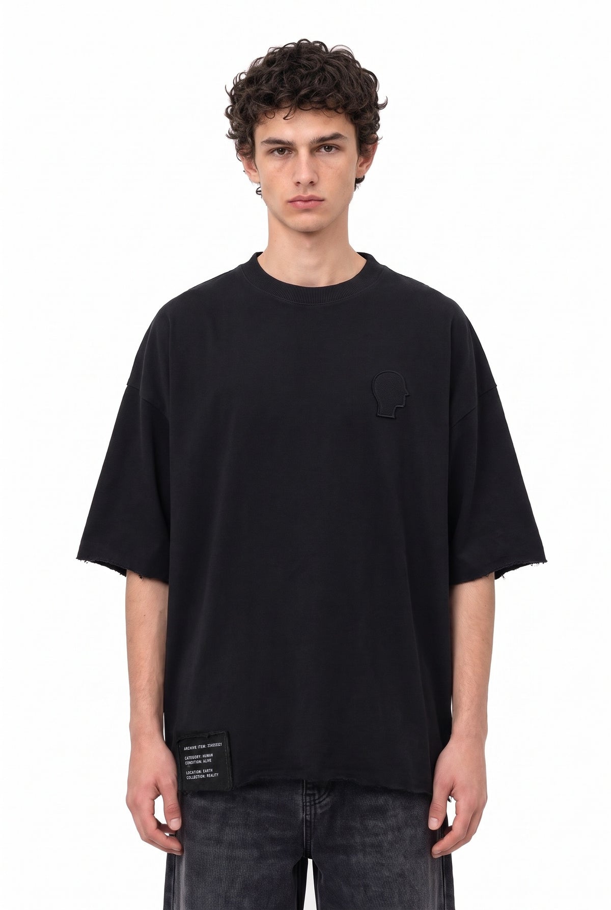 MSPCT Patch Black Tee - front