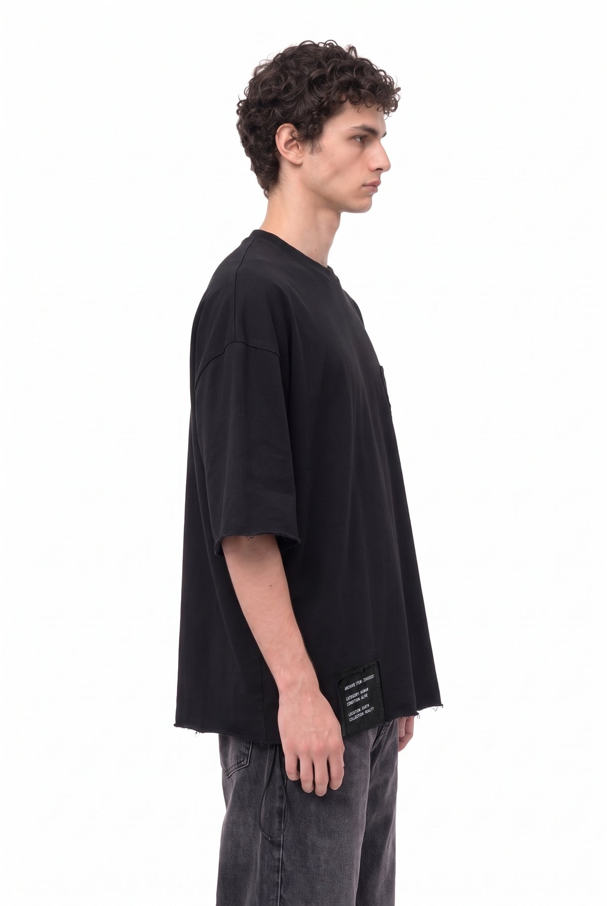 MSPCT Patch Black Tee - side