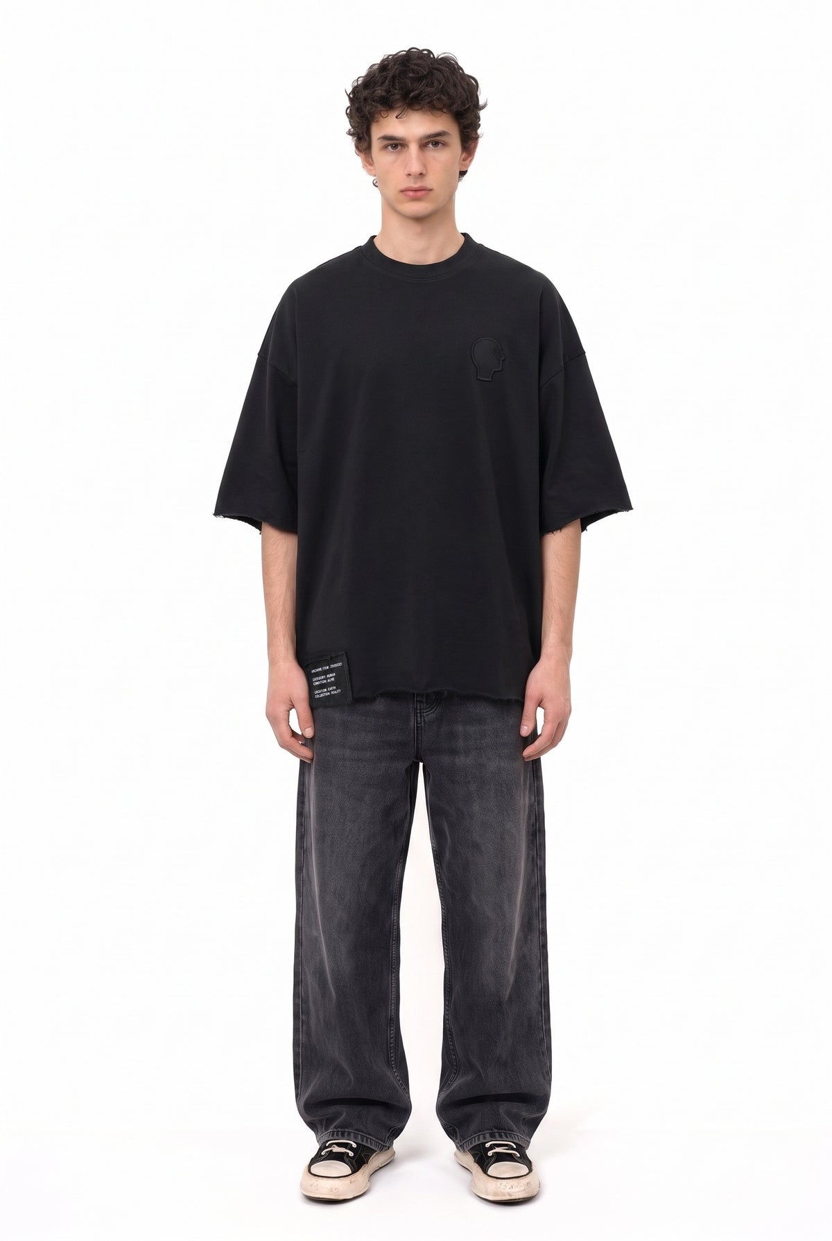 MSPCT Patch Black Tee - full body