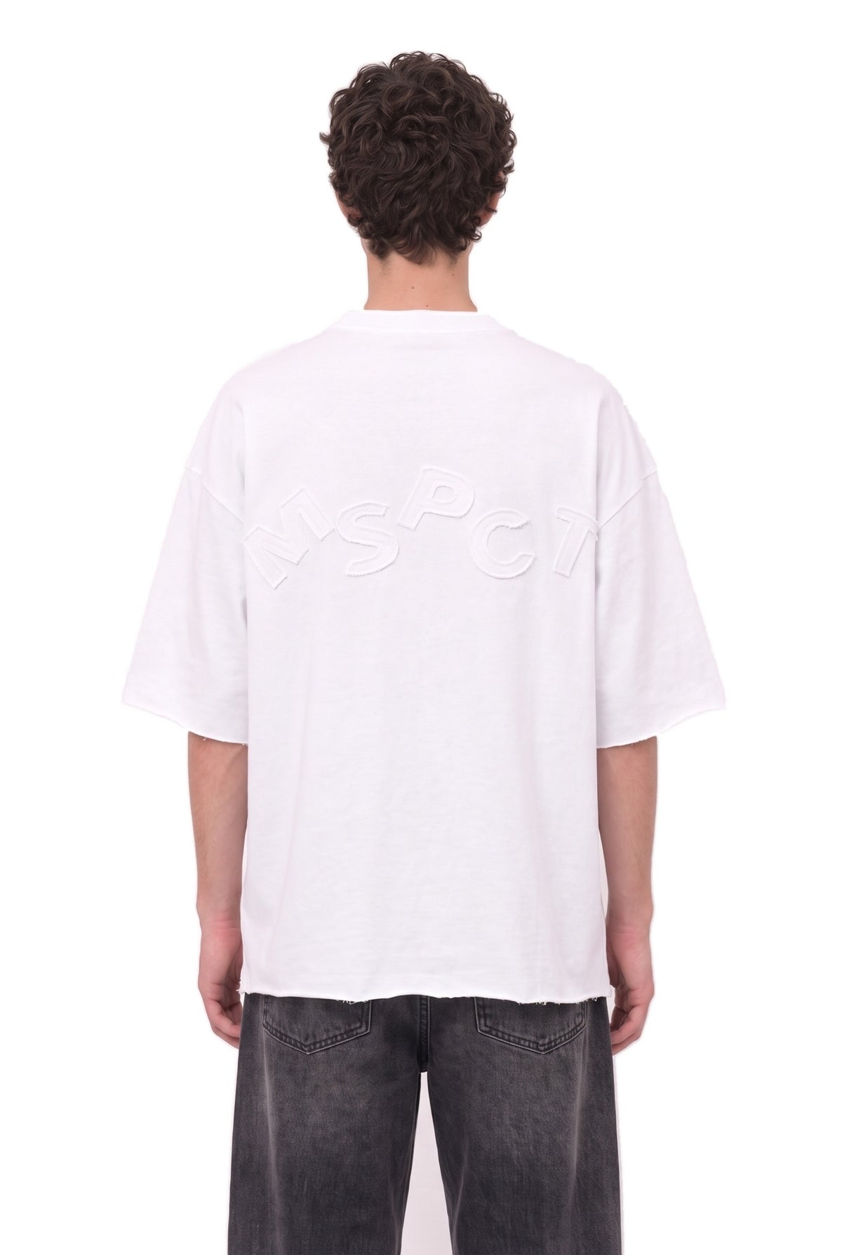 MSPCT Patch White Tee men – back