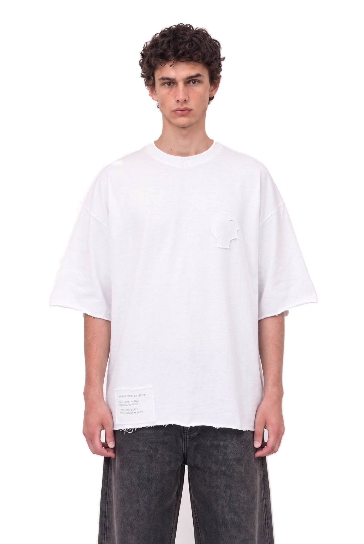 MSPCT Patch White Tee men – front