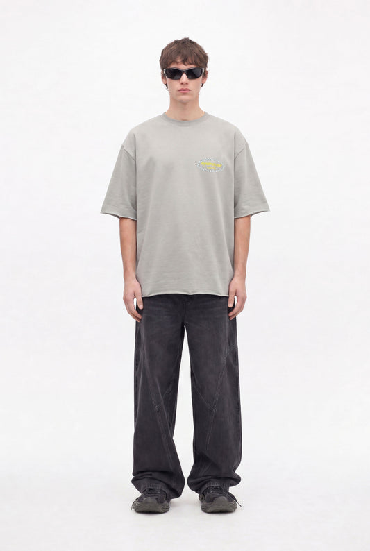 Reality Grey Oversized T-Shirt — Mysimplicated