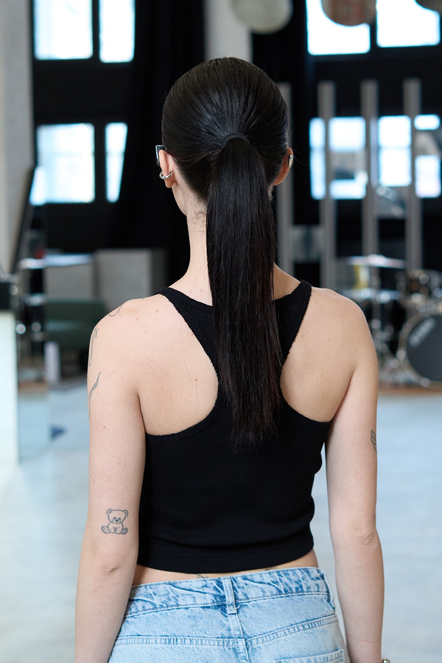 Broken Strap Black Top - MYS