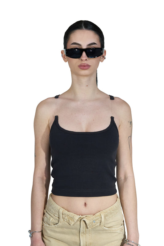 Broken Strap Olive Top - MYS