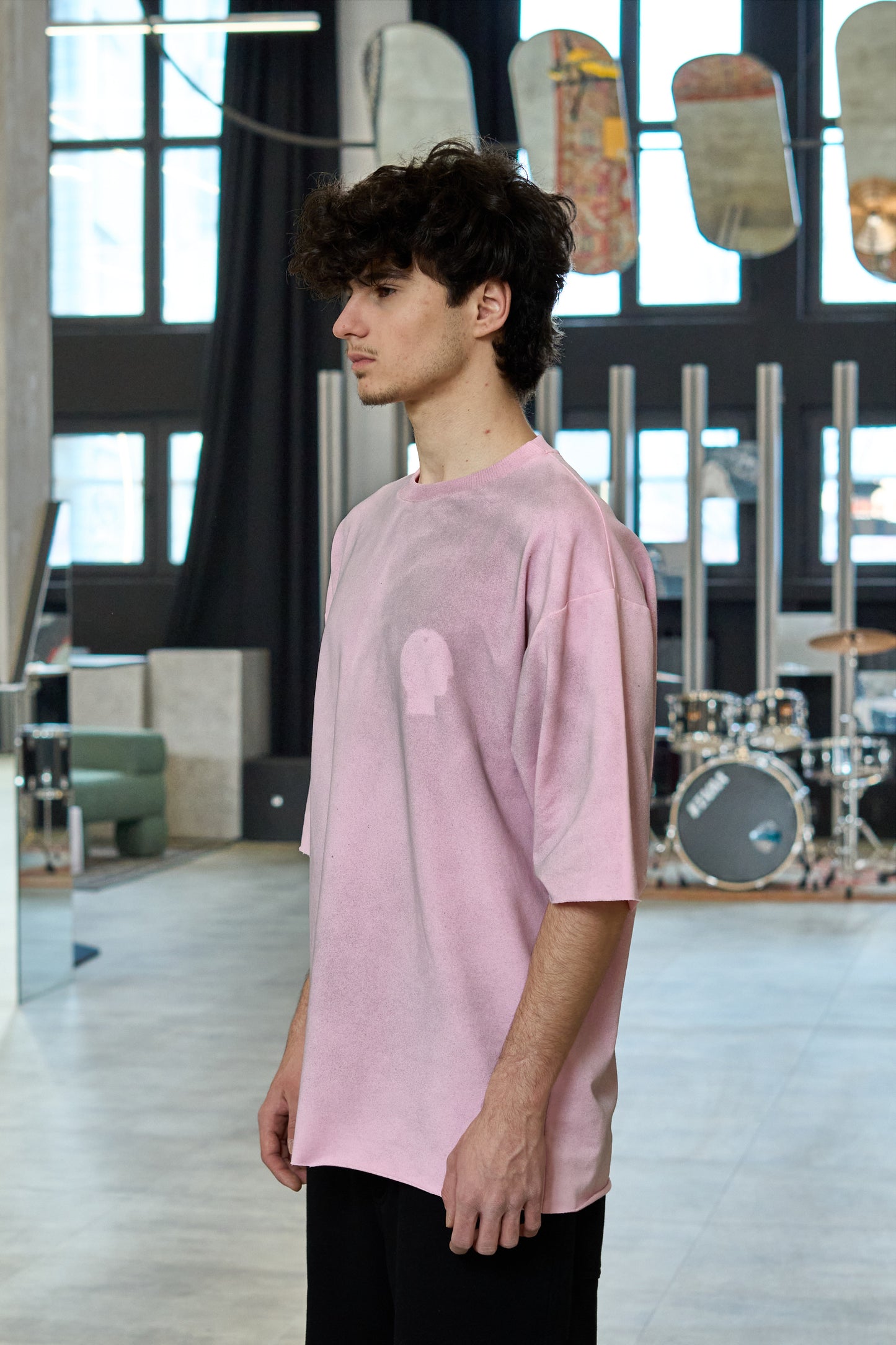 Rose Dust Oversized T-Shirt - MYS
