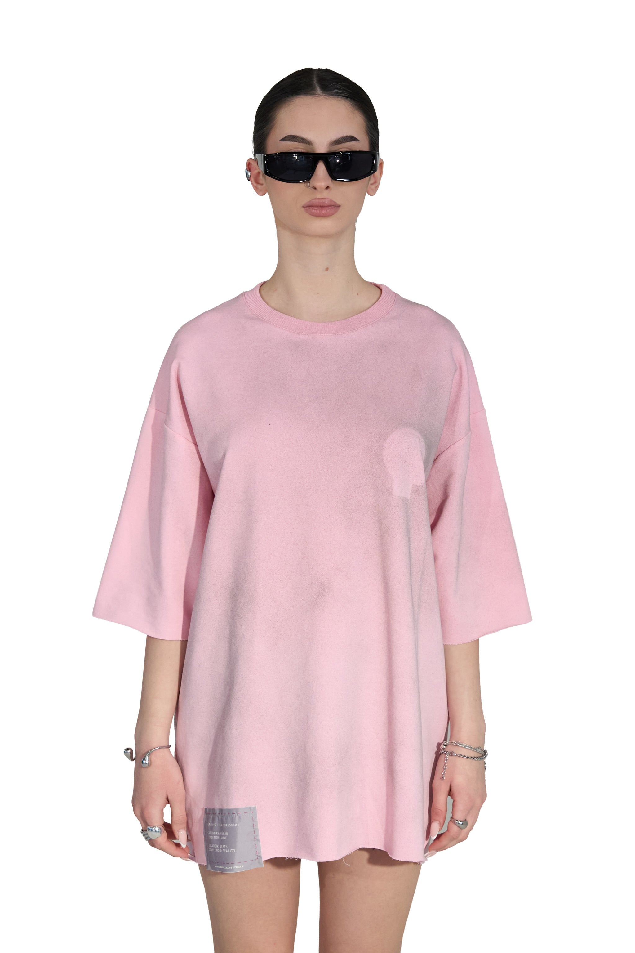 Rose Dust Oversized T-Shirt