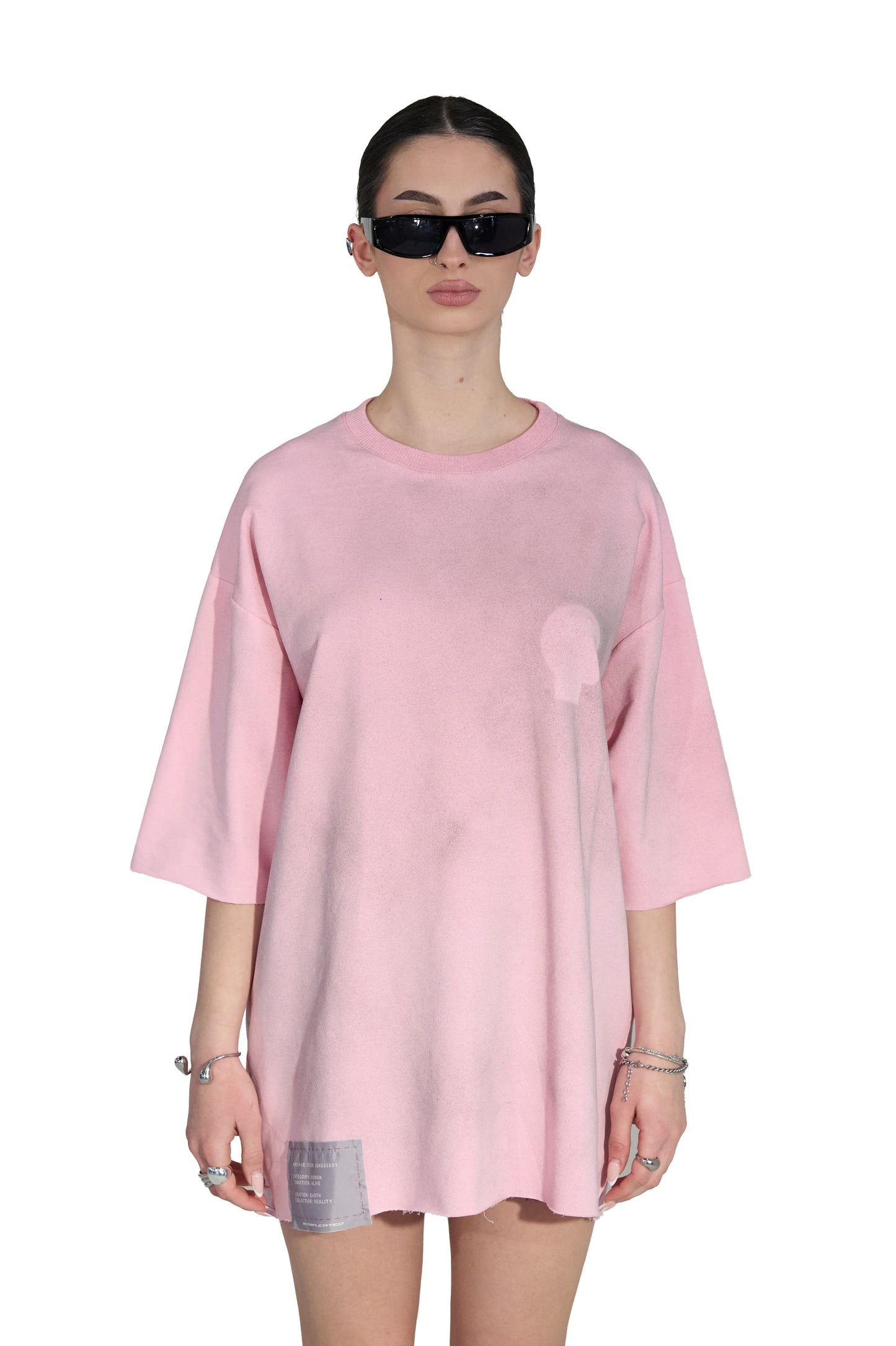 Rose Dust Oversized T-Shirt - MYS