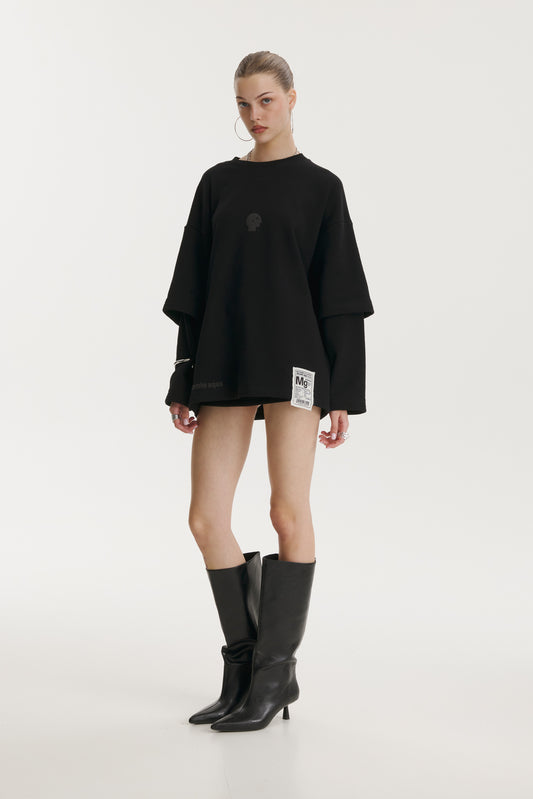 Vitamin Aqua MG Black Double Sleeve - MYS