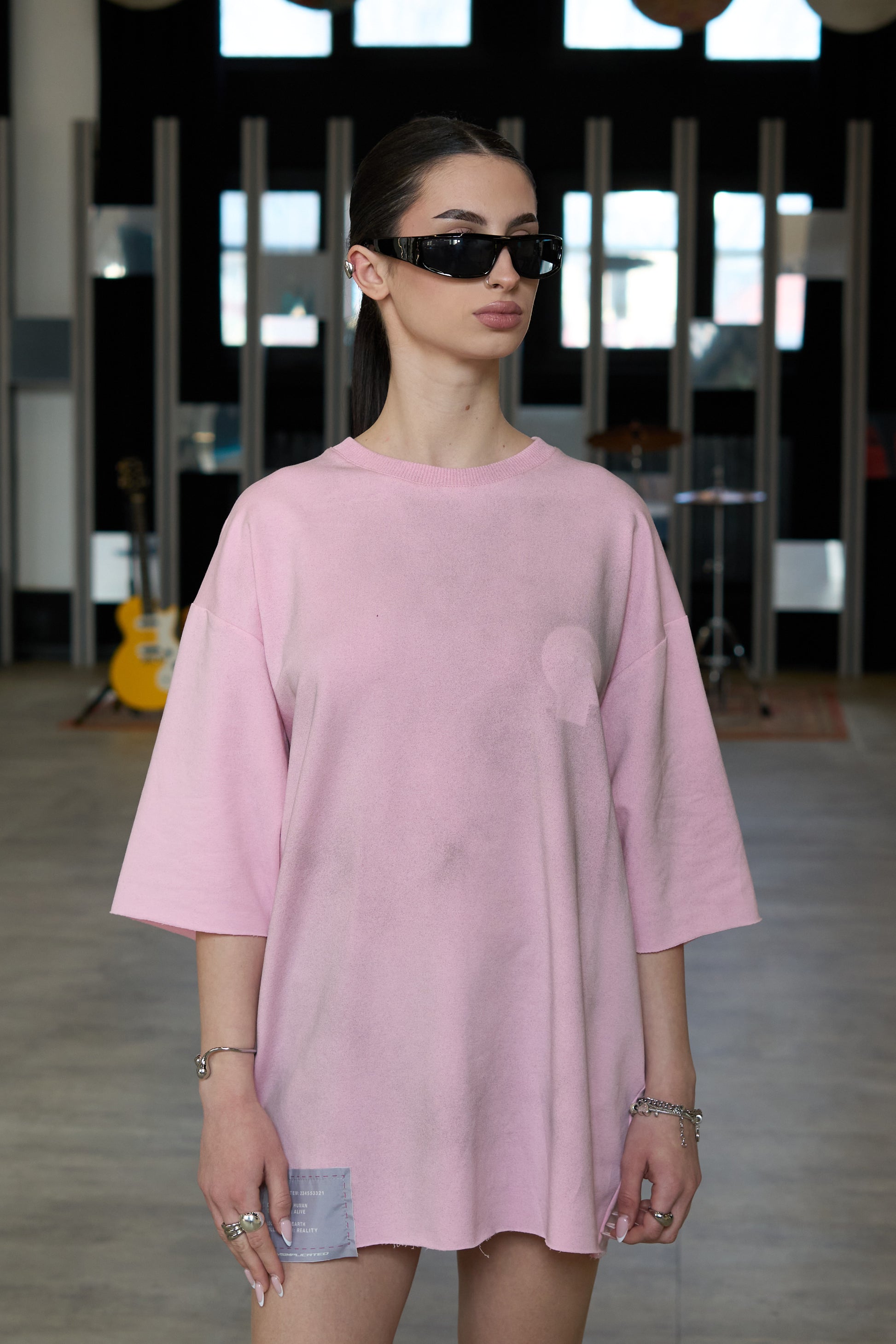 Rose Dust Oversized T-Shirt - MYS