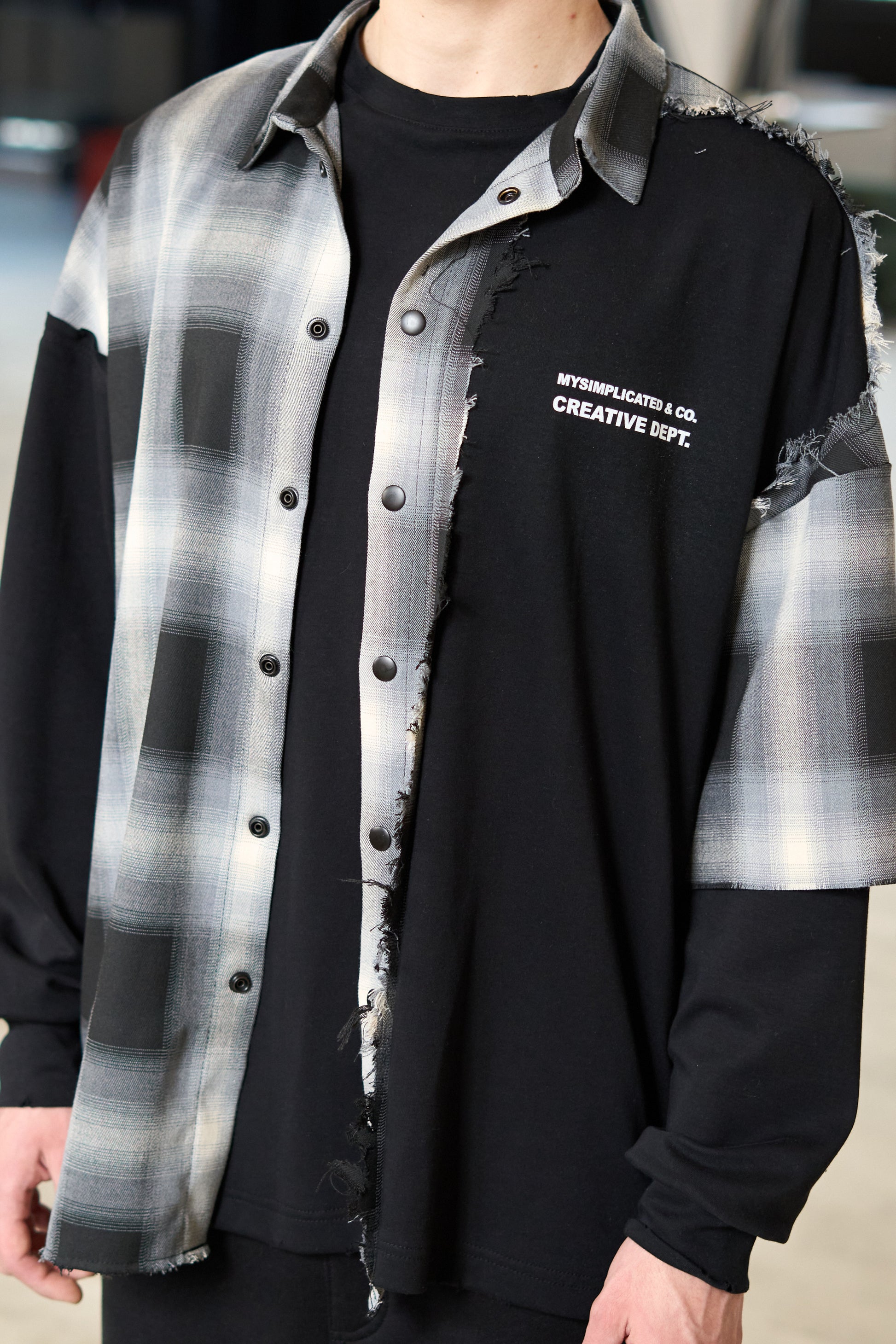 Fracture Oversized Shirt - MYS