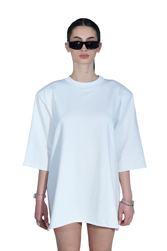 Oversized Shoulders T-Shirt - MYS