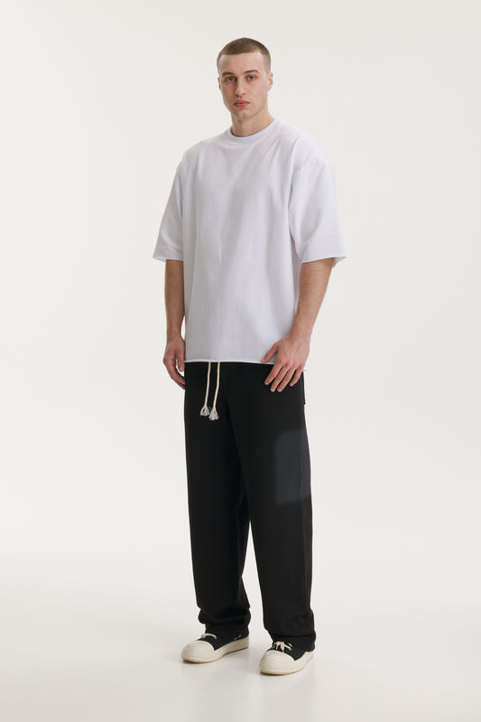 Offset Black Sweatpants - MYS