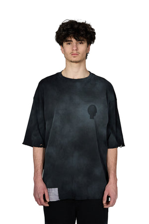 Dust Black Oversized T-Shirt - MYS