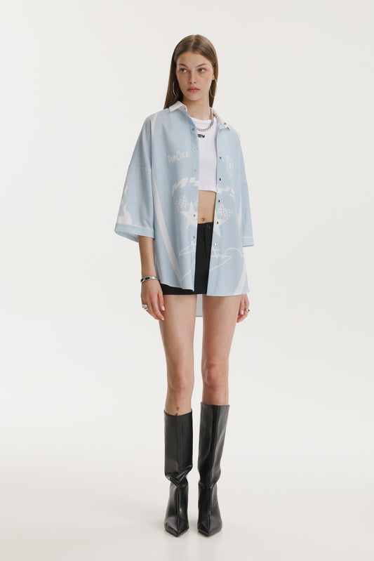 Pop Cola Blue Shirt - MYS