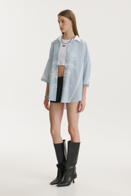 Pop Cola Blue Shirt - MYS