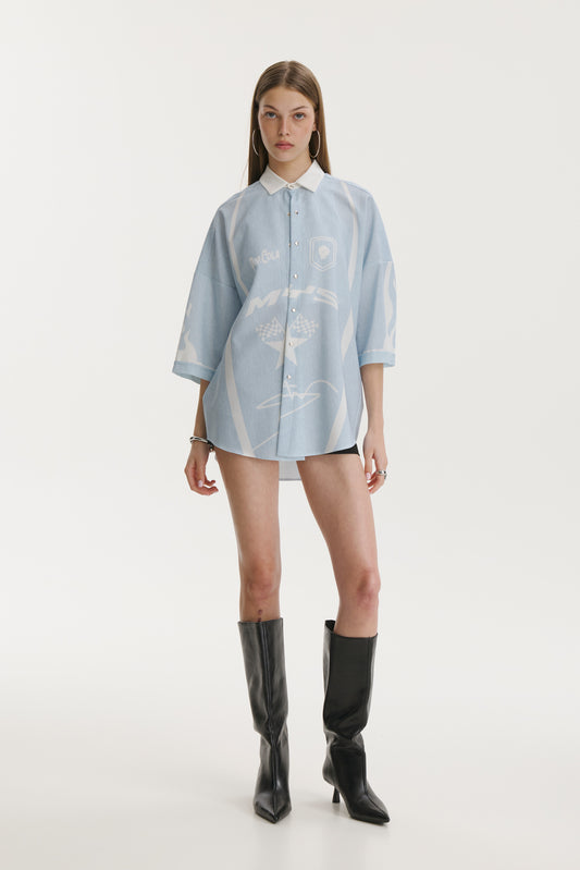 Pop Cola Blue Shirt - MYS