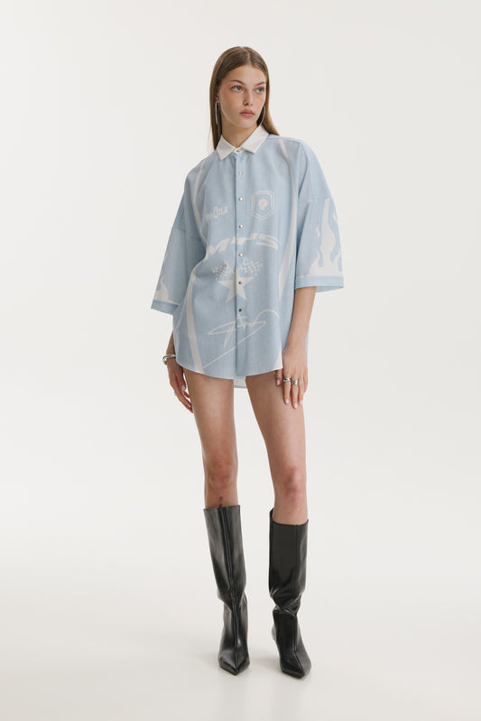 Pop Cola Blue Shirt - MYS