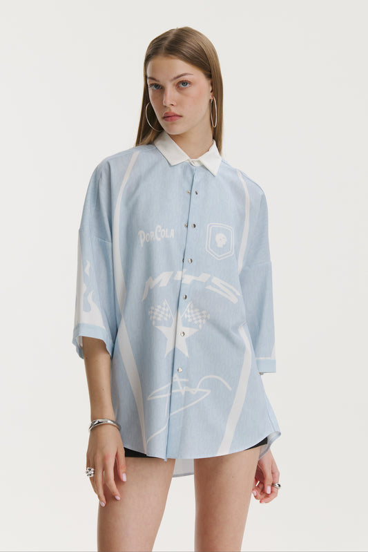Pop Cola Blue Shirt - MYS