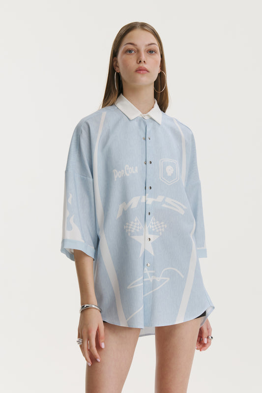 Pop Cola Blue Shirt - MYS