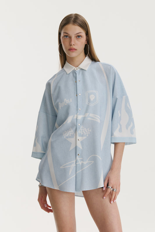 Pop Cola Blue Shirt - MYS