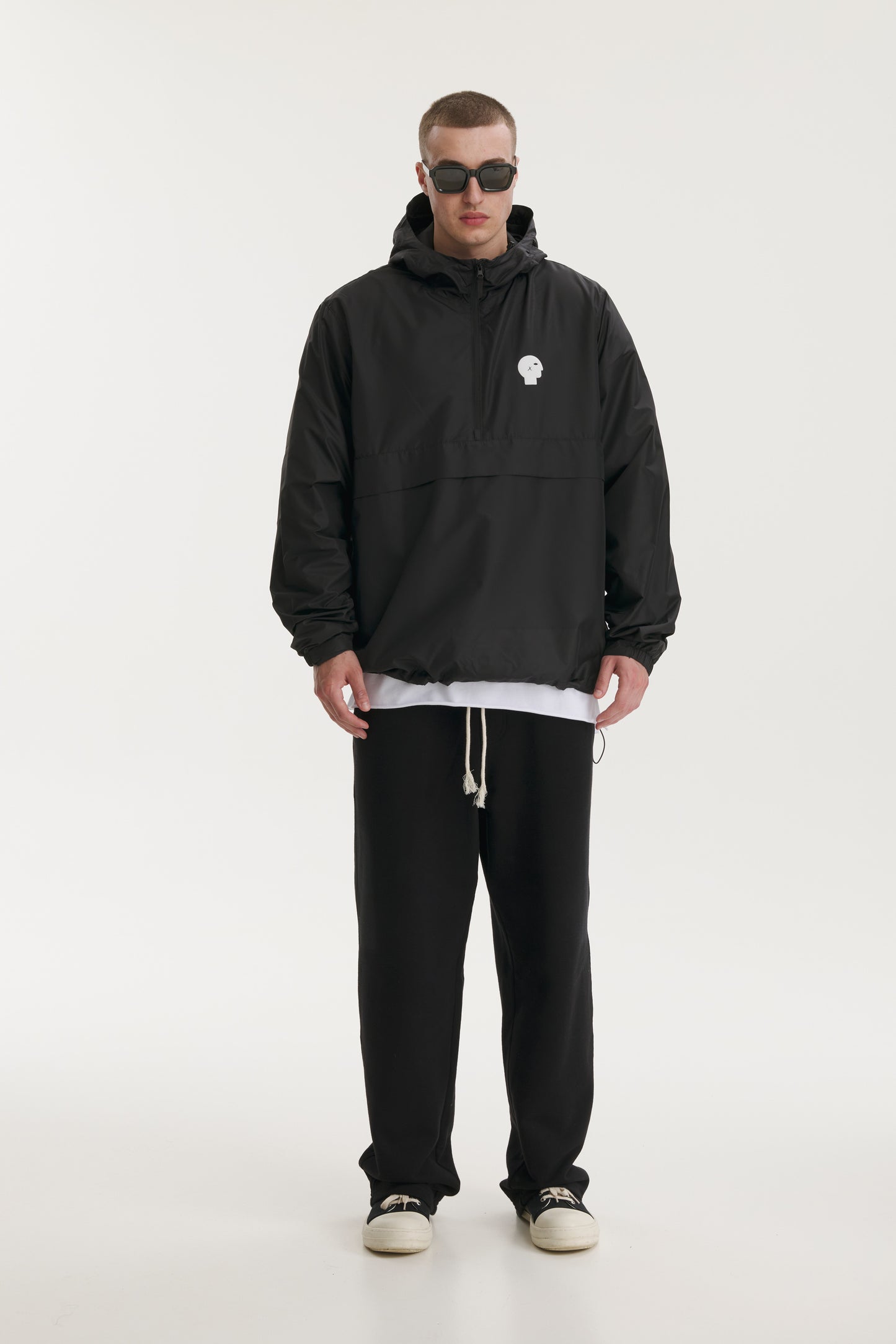 Pop Cola Black Windbreaker