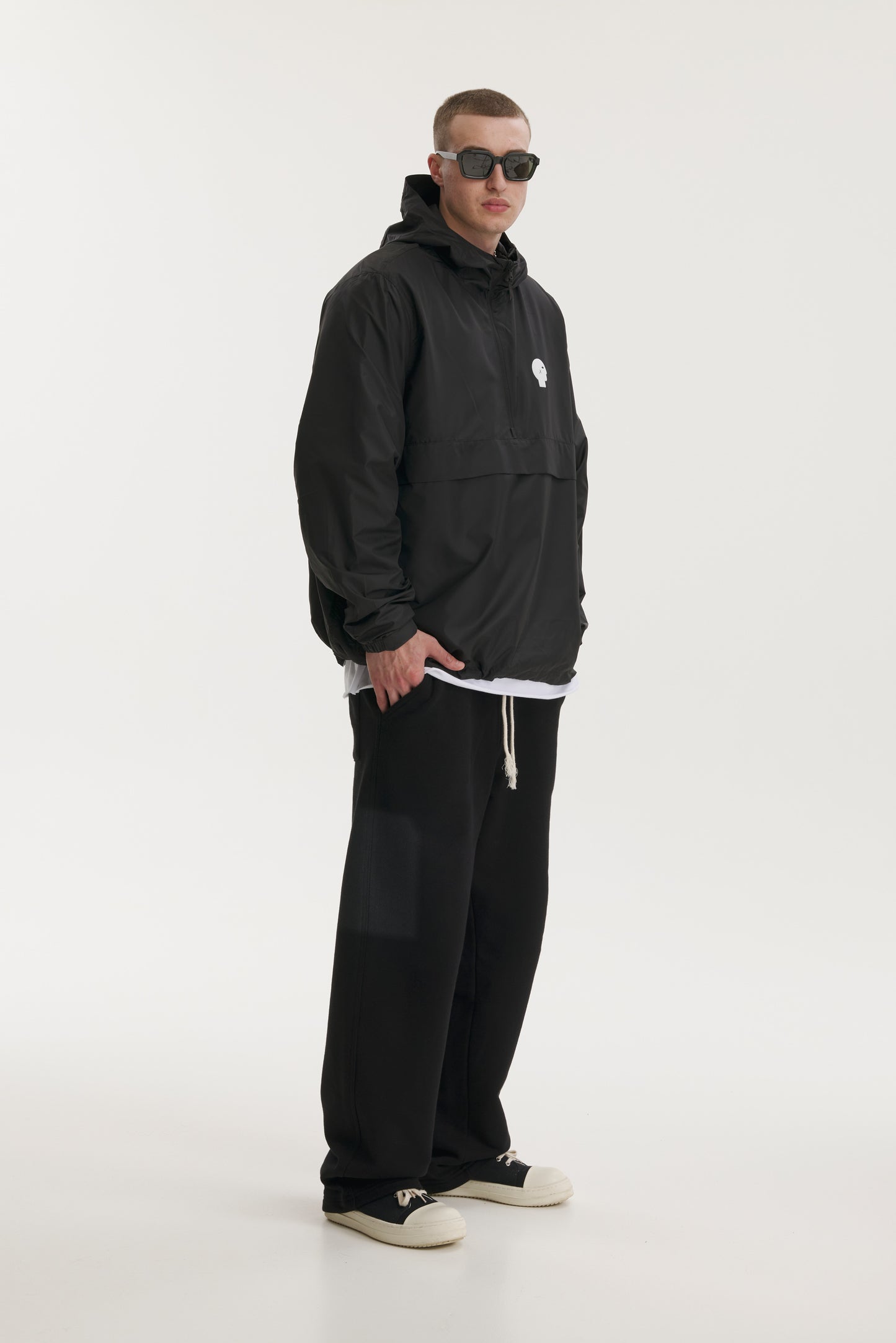 Pop Cola Black Windbreaker