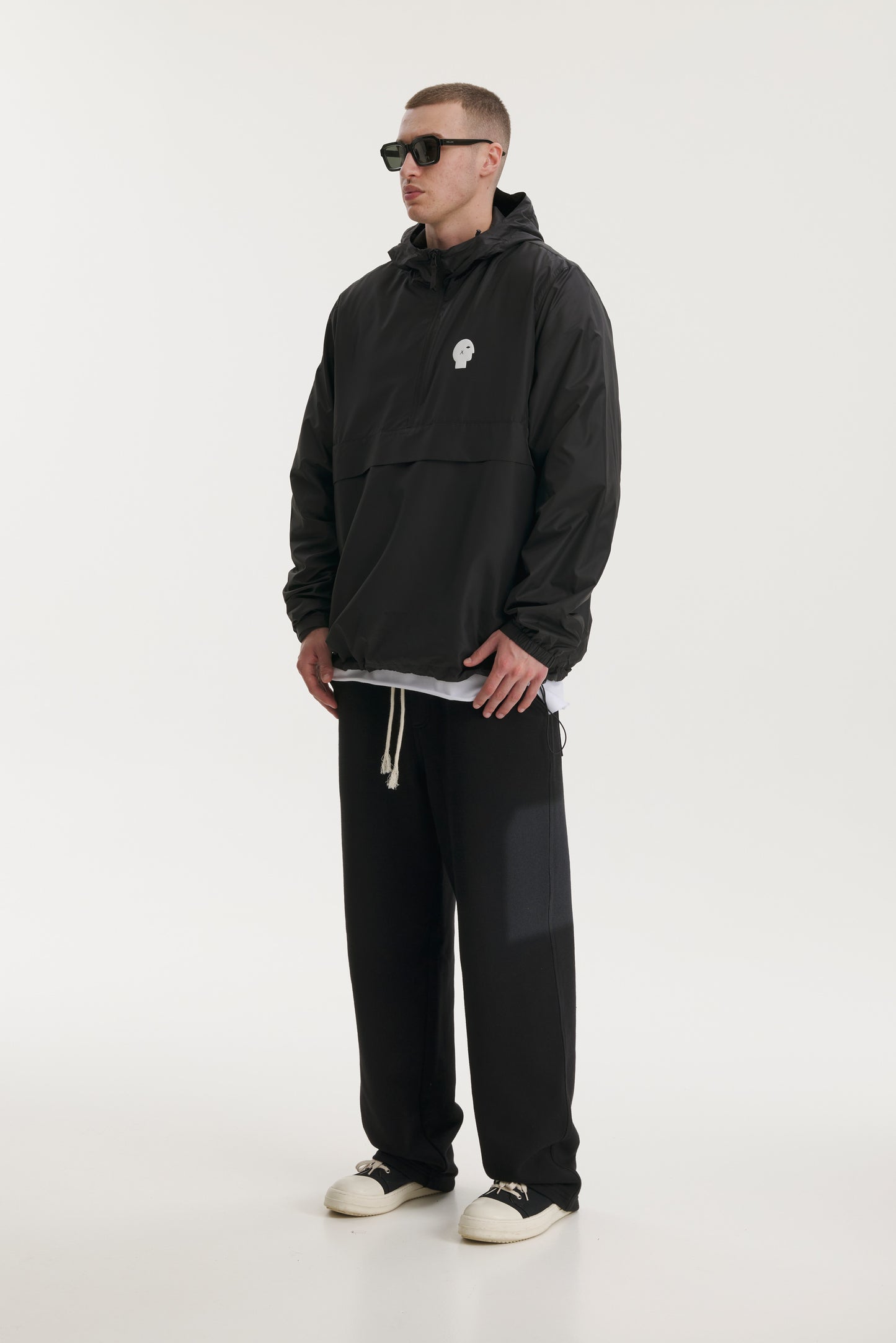 Pop Cola Black Windbreaker