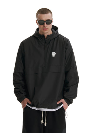 Pop Cola Black Windbreaker