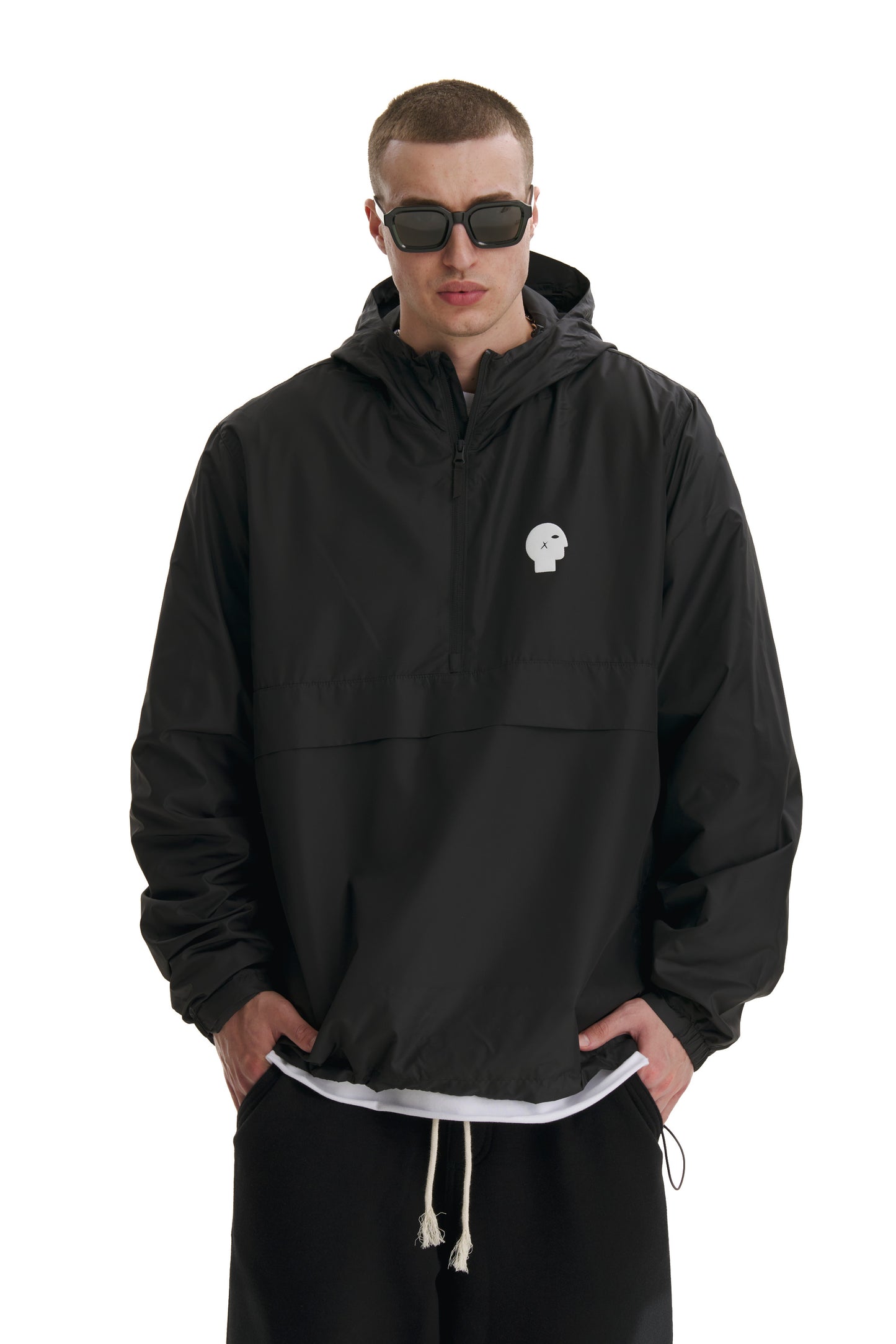Pop Cola Black Windbreaker