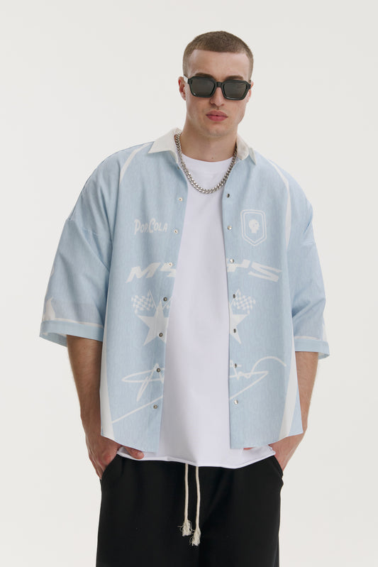 Pop Cola Blue Shirt - MYS