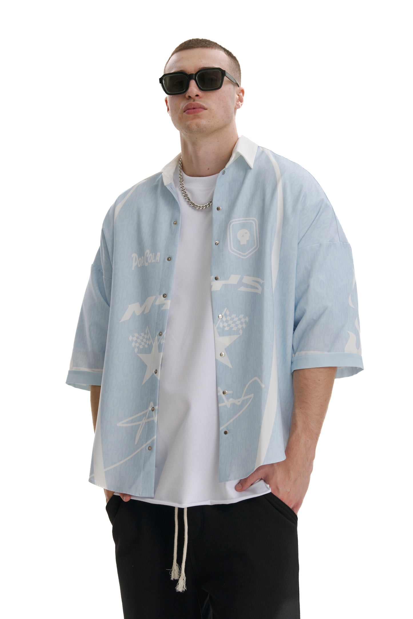 Pop Cola Blue Shirt