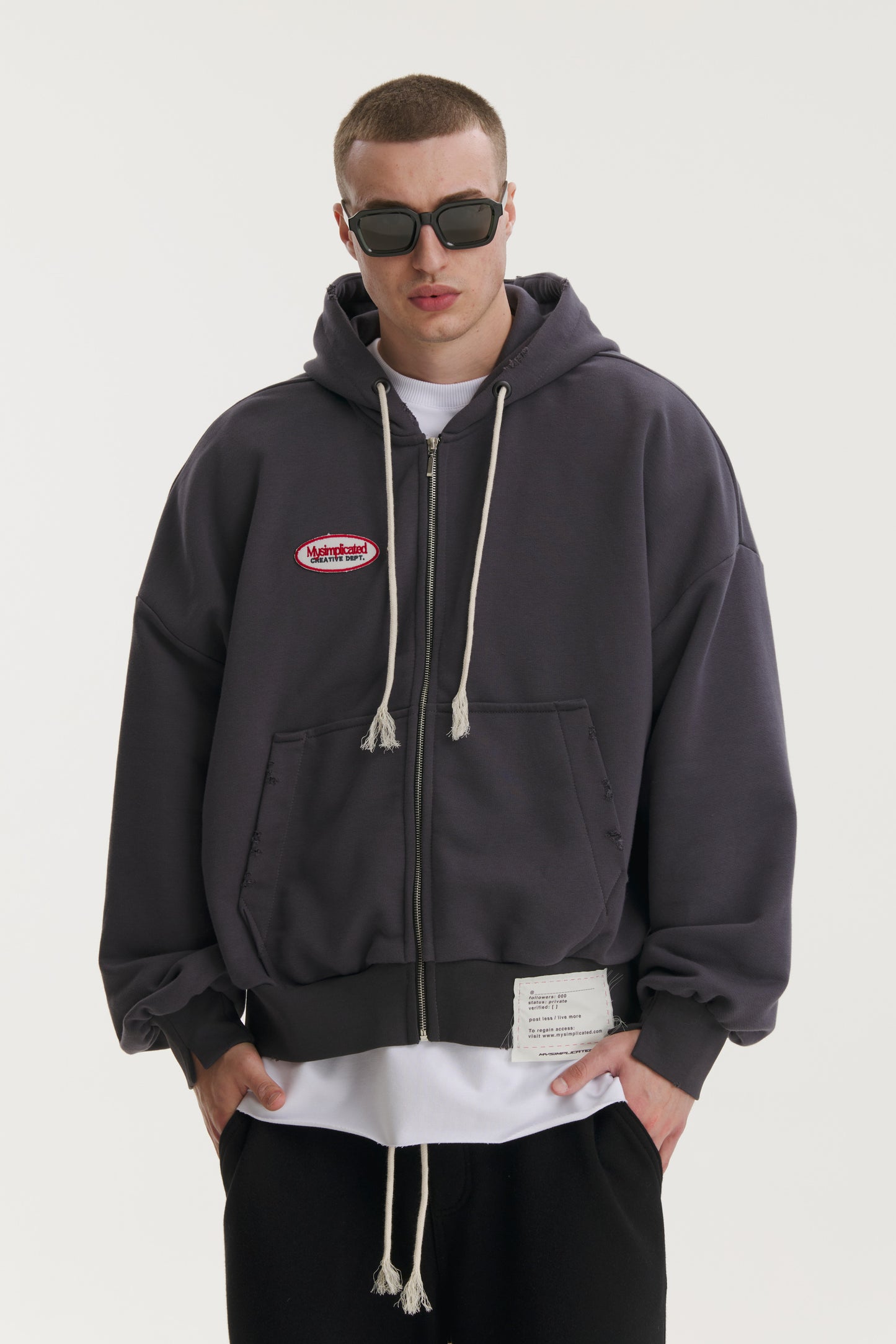 DEPT. GRAPHITE HOODIE