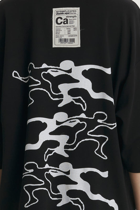 Vitamin Club Black T-Shirt - MYS