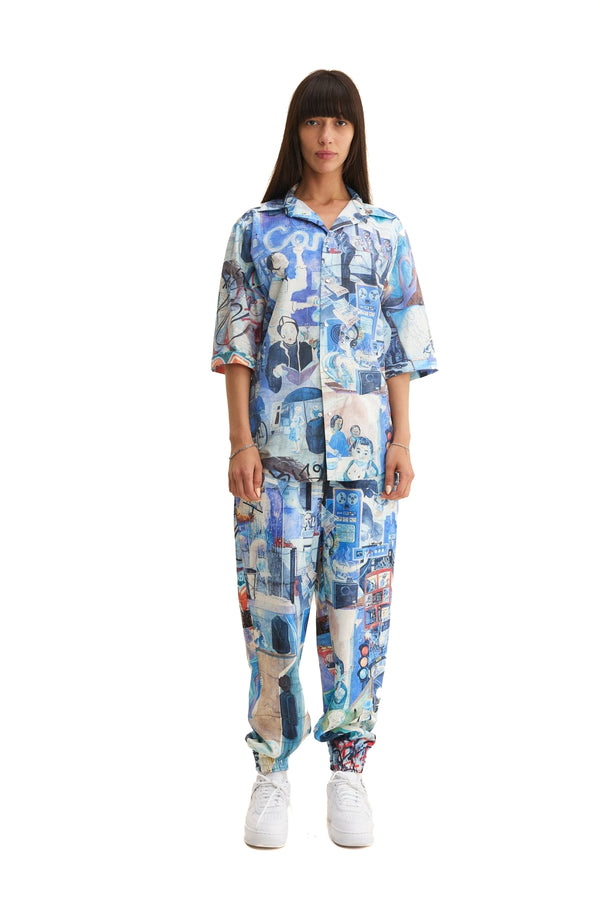 Graffiti Pants (recycled fabric) - MYS