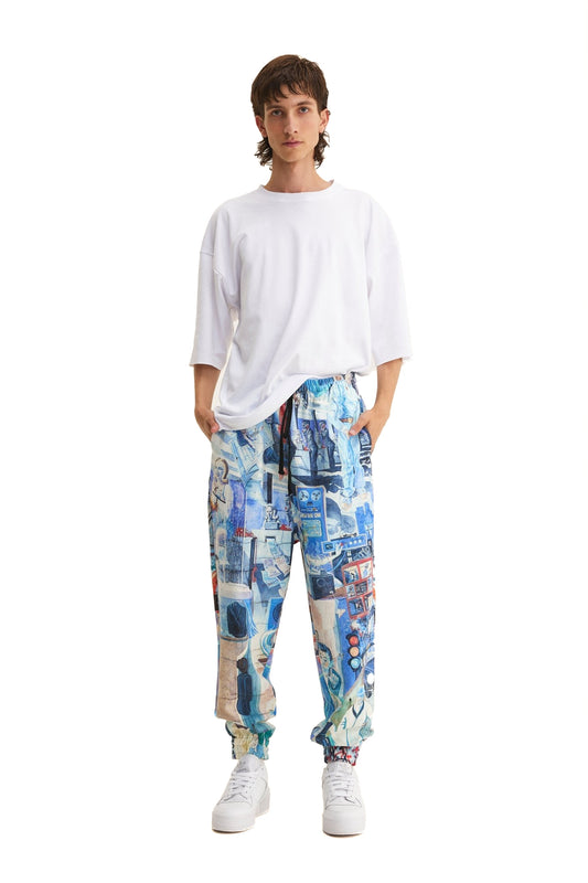 Graffiti Pants (recycled fabric) - MYS
