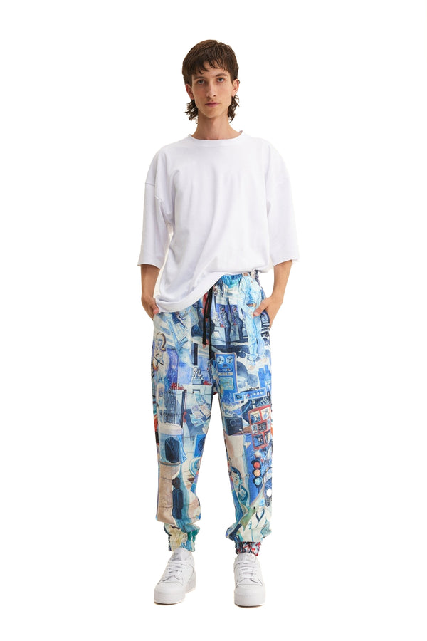 Graffiti Pants (recycled fabric) - MYS