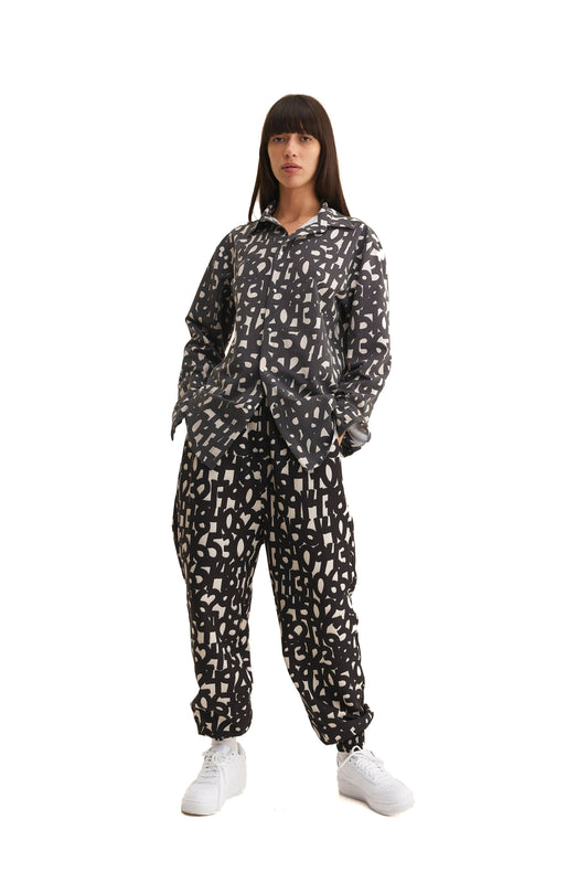 Long Sleeve Shirt & Pants Set Numbers (recycled fabric) - MYS