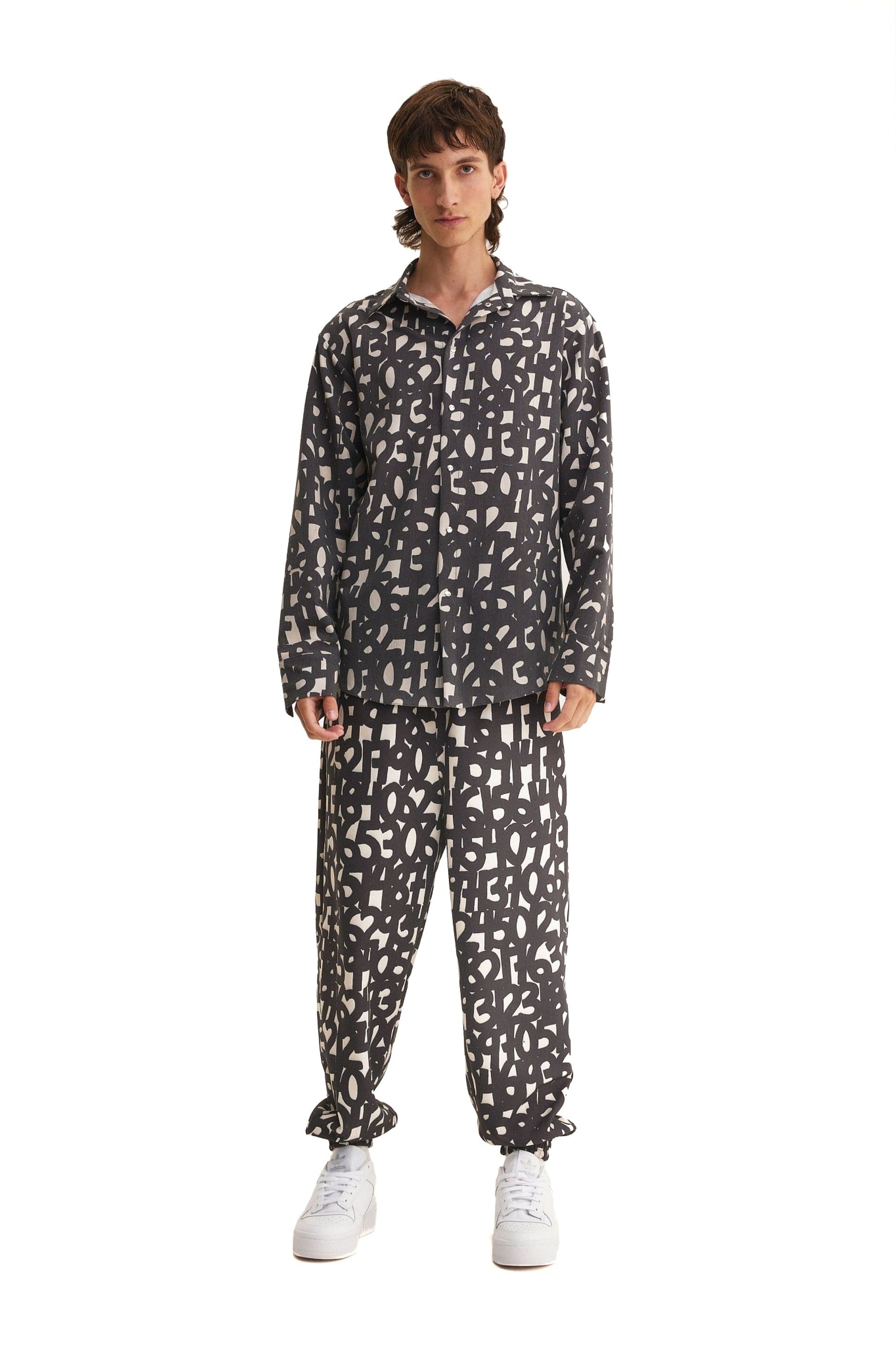 Long Sleeve Shirt & Pants Set Numbers (recycled fabric) - MYS