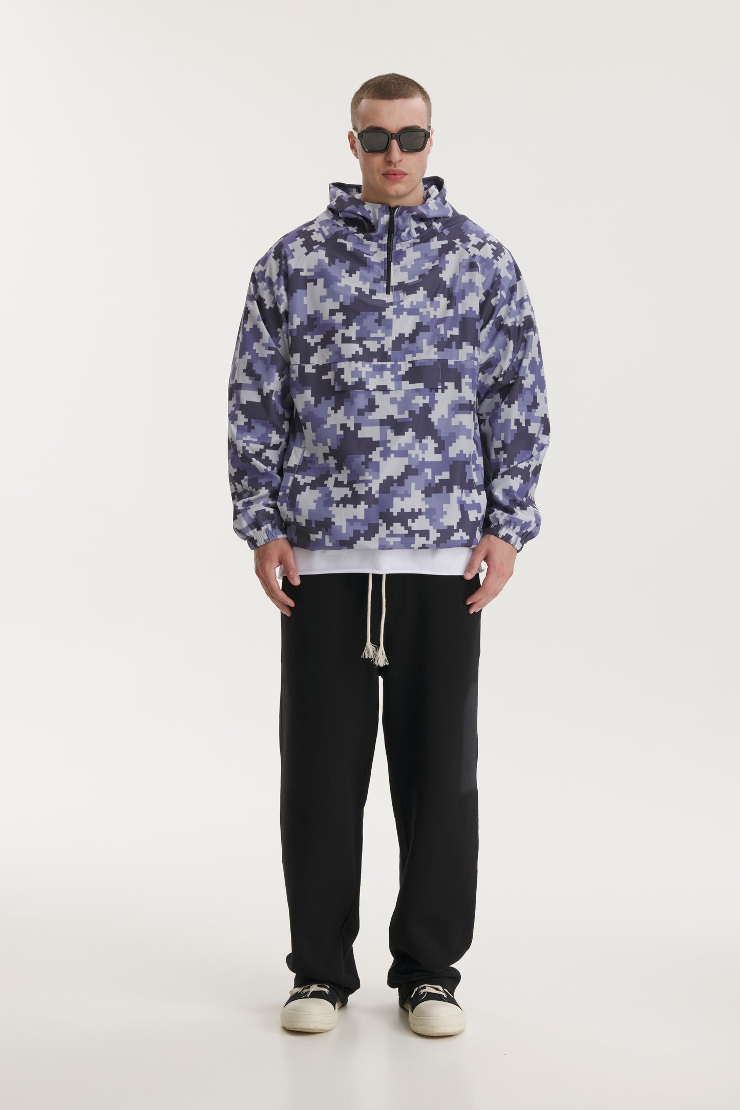 Pixel Camo Windbreaker