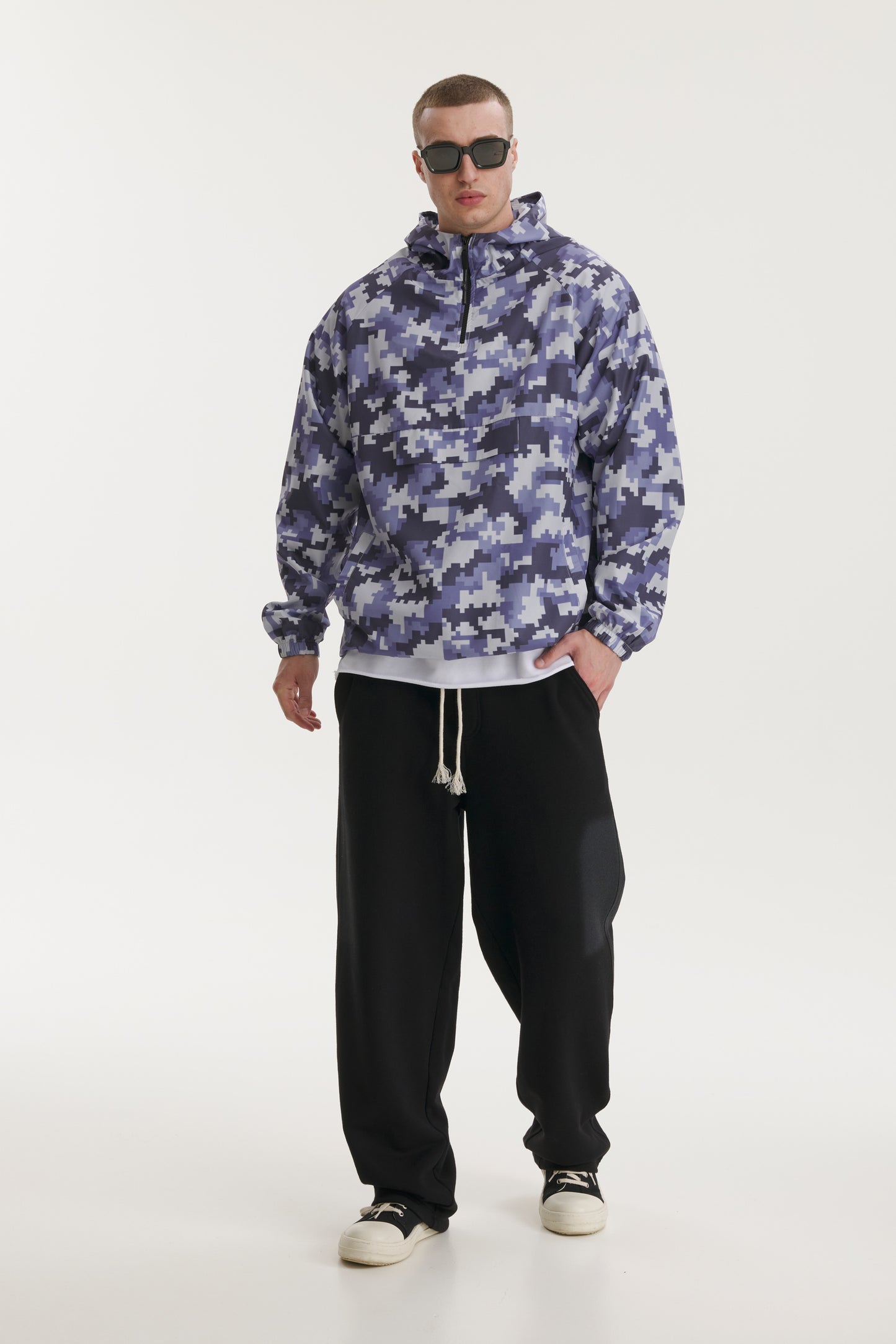 Pixel Camo Windbreaker