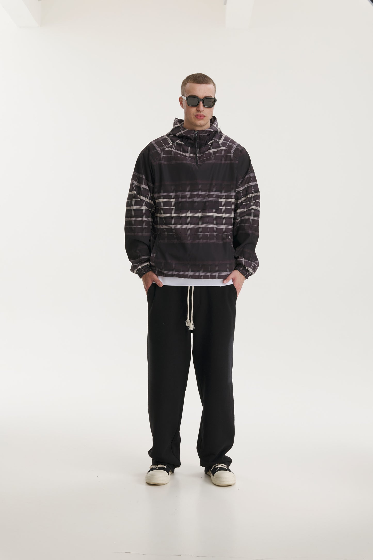 Noa Checkered Windbreaker