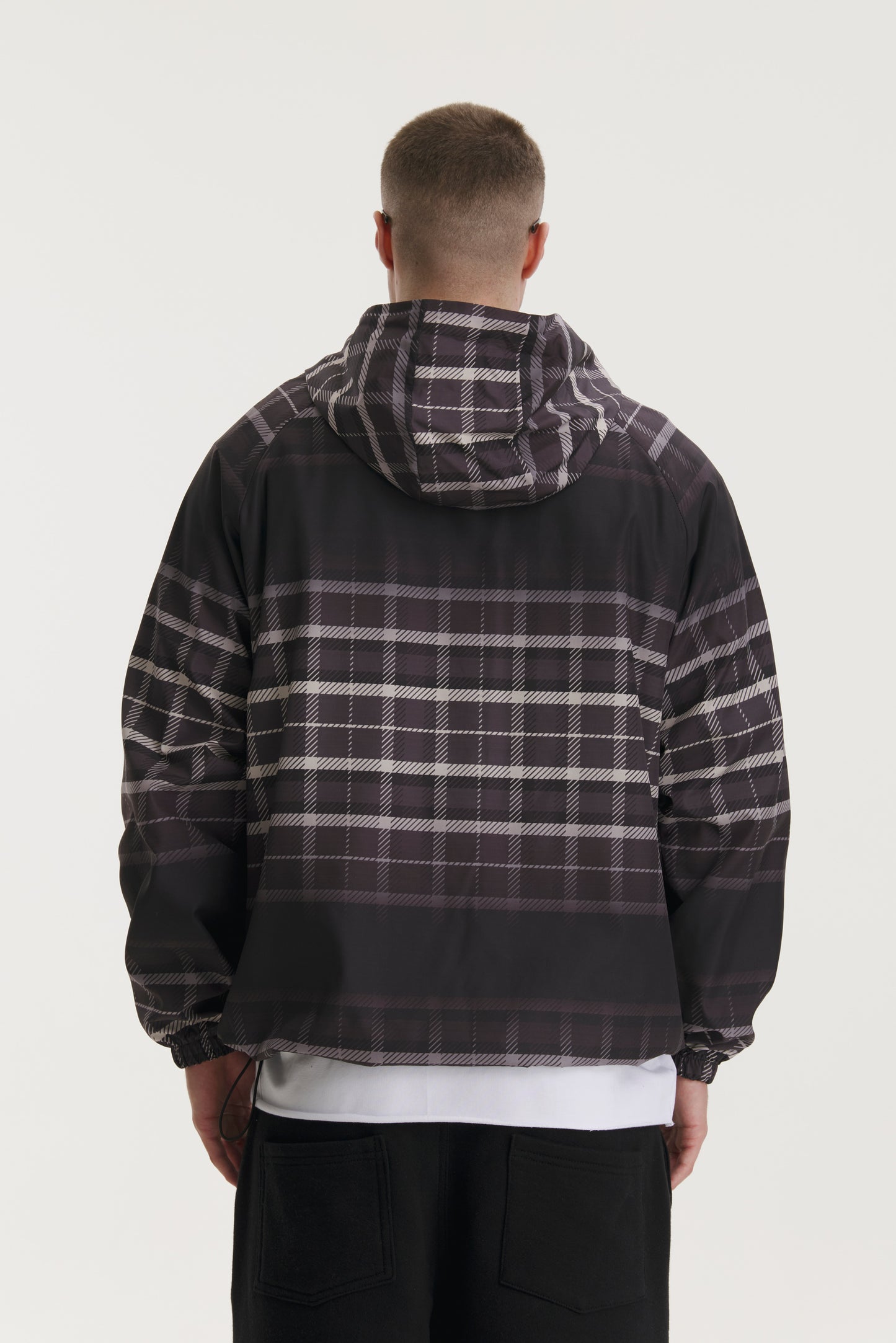 Noa Checkered Windbreaker