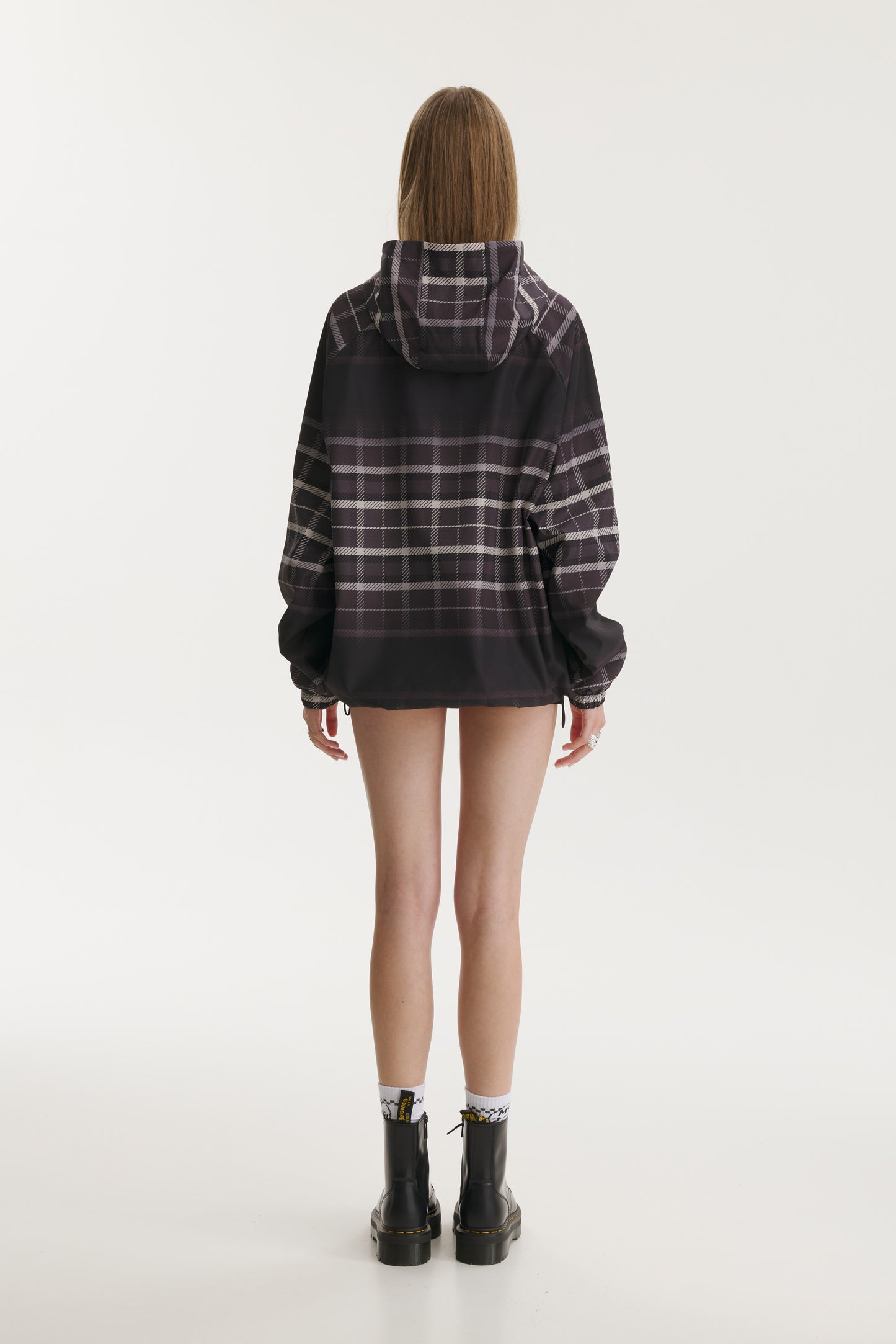 Noa Checkered Windbreaker