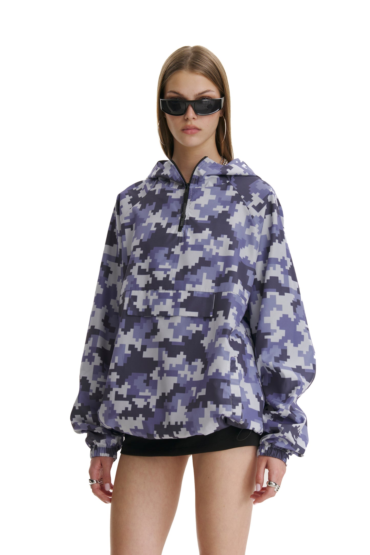 Pixel Camo Windbreaker