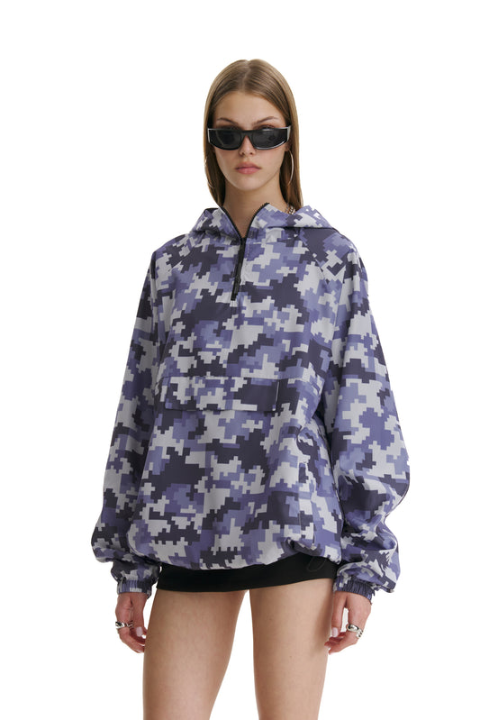 Pixel Camo Windbreaker