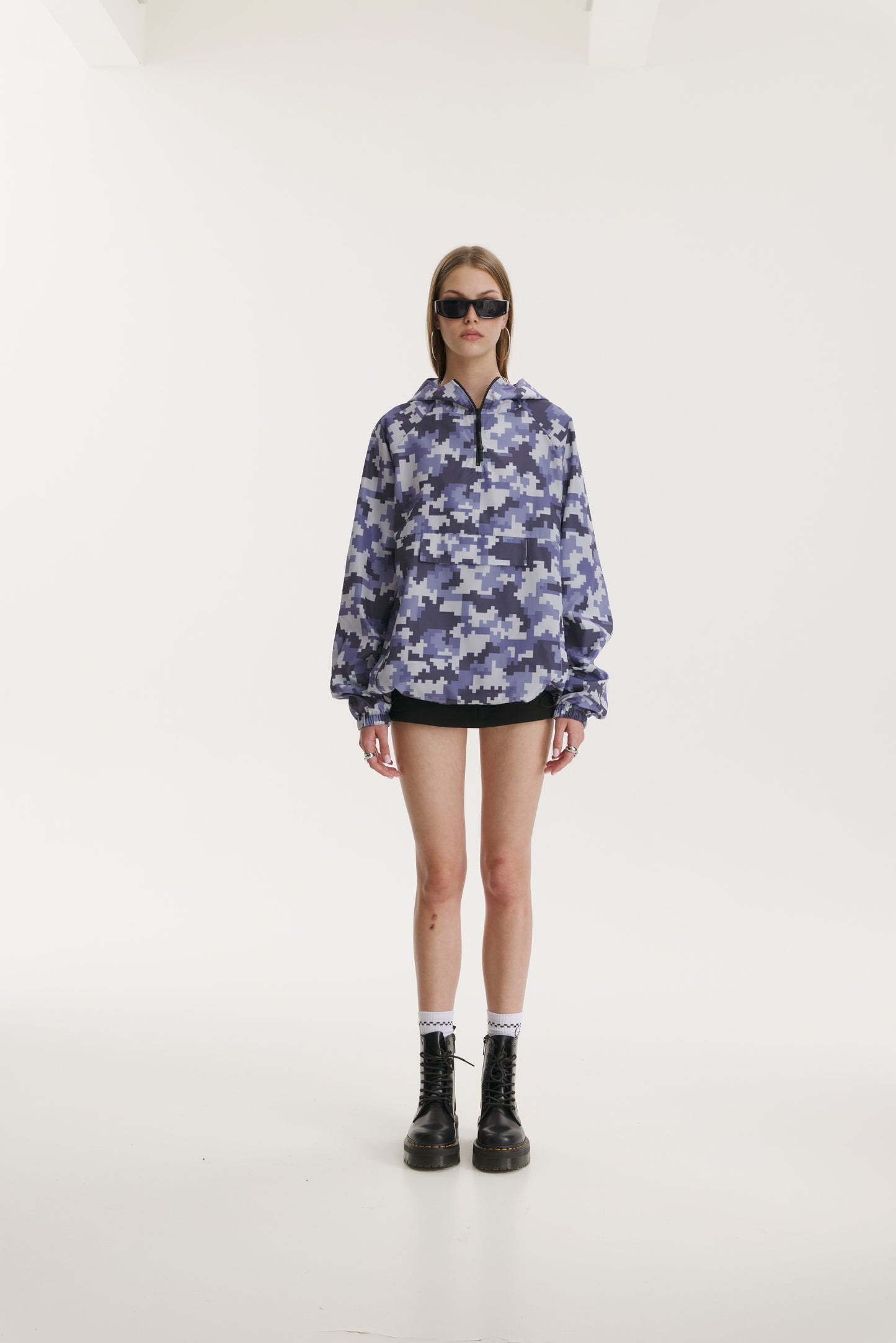 Pixel Camo Windbreaker