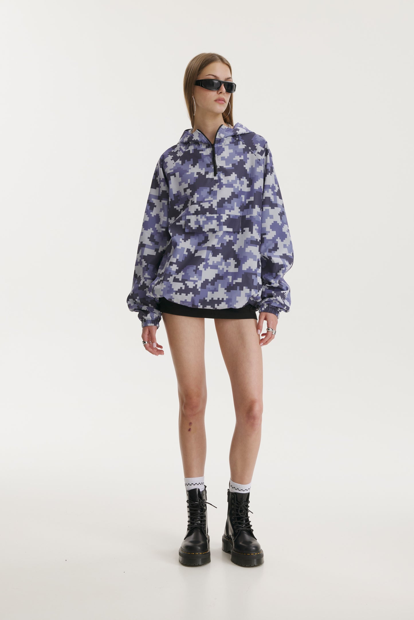 Pixel Camo Windbreaker