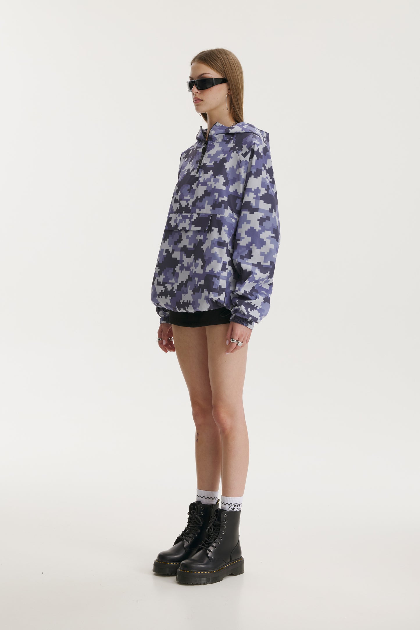 Pixel Camo Windbreaker