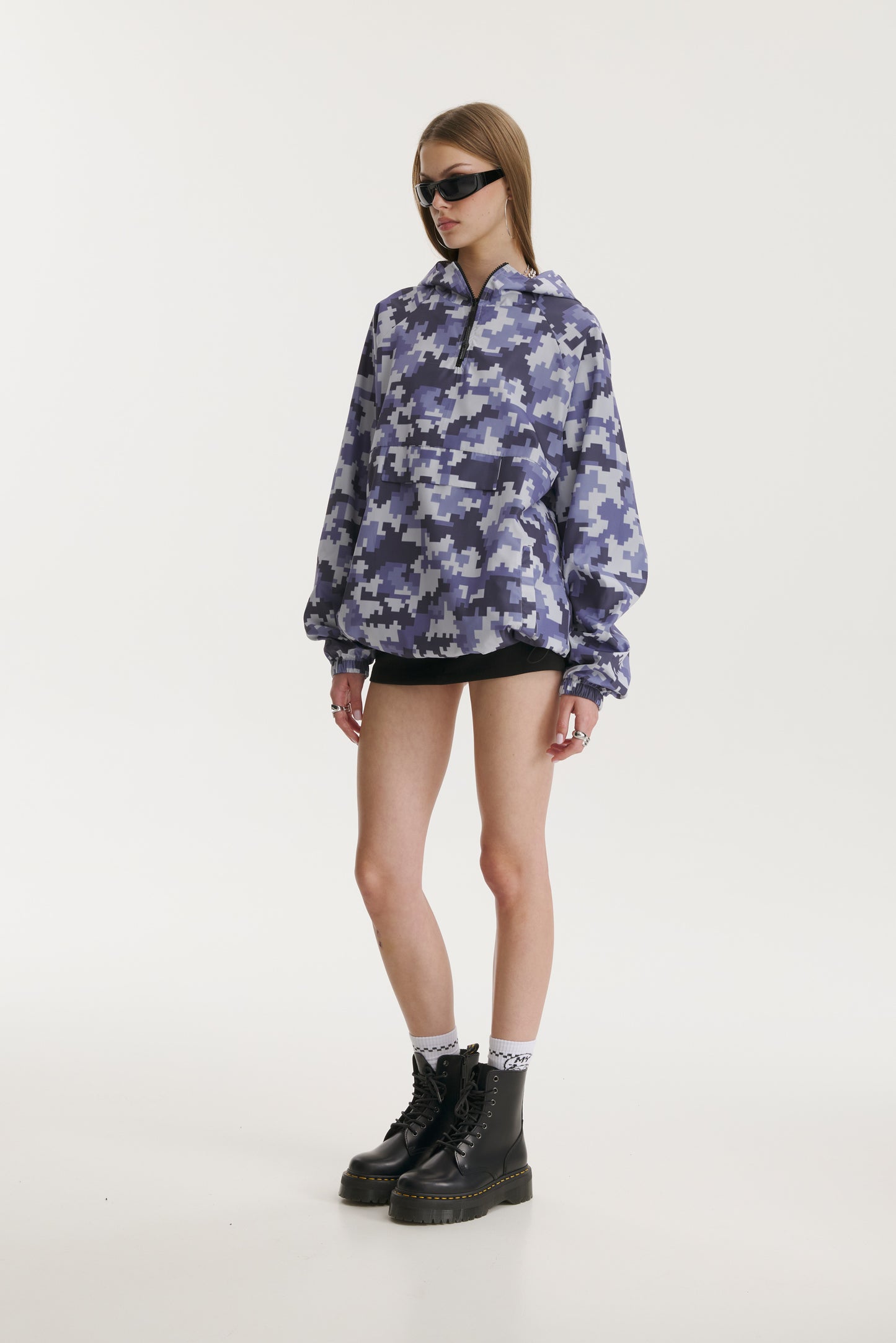 Pixel Camo Windbreaker