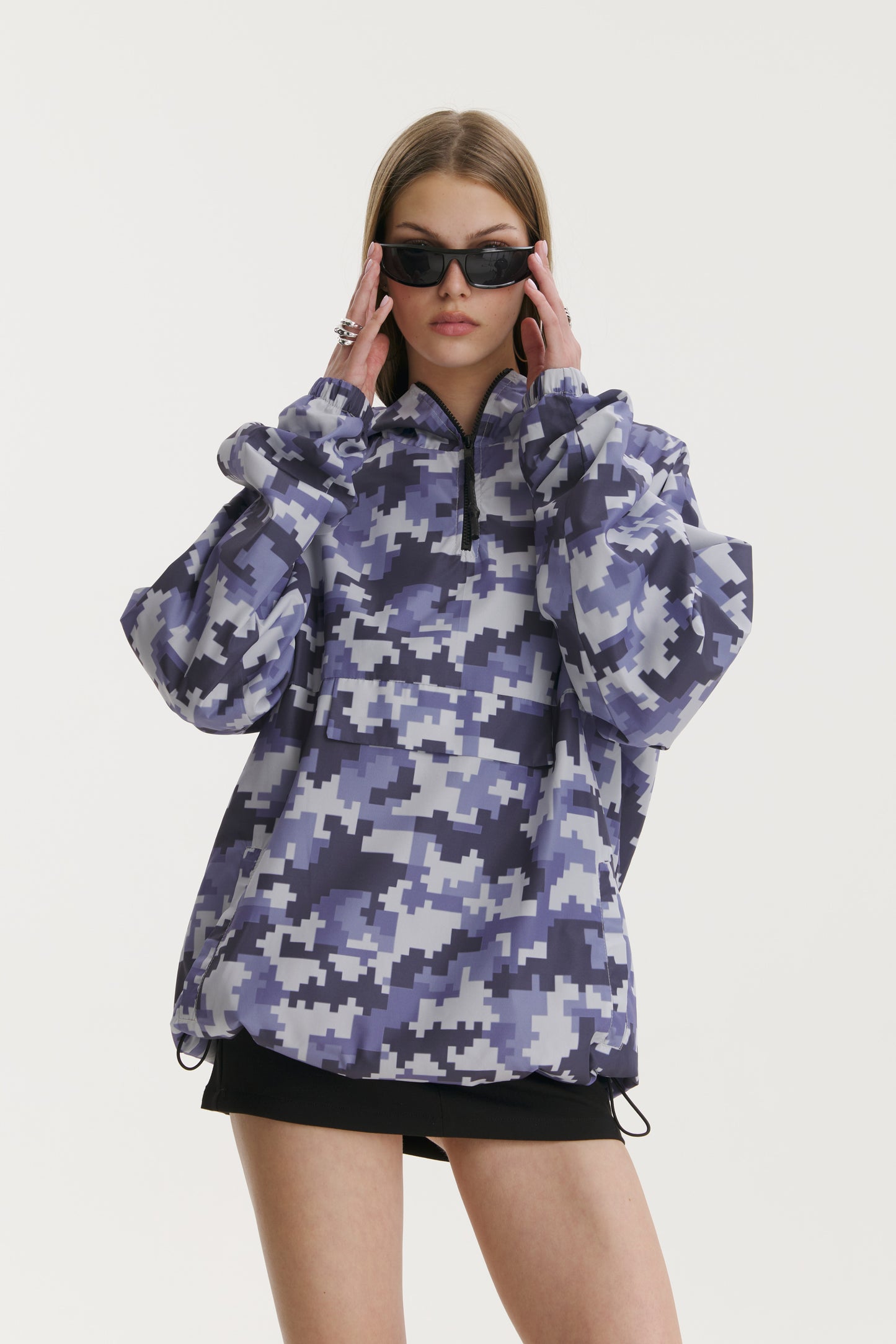 Pixel Camo Windbreaker